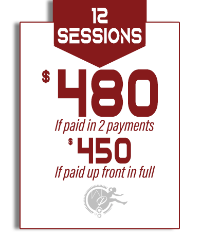 12 sessions